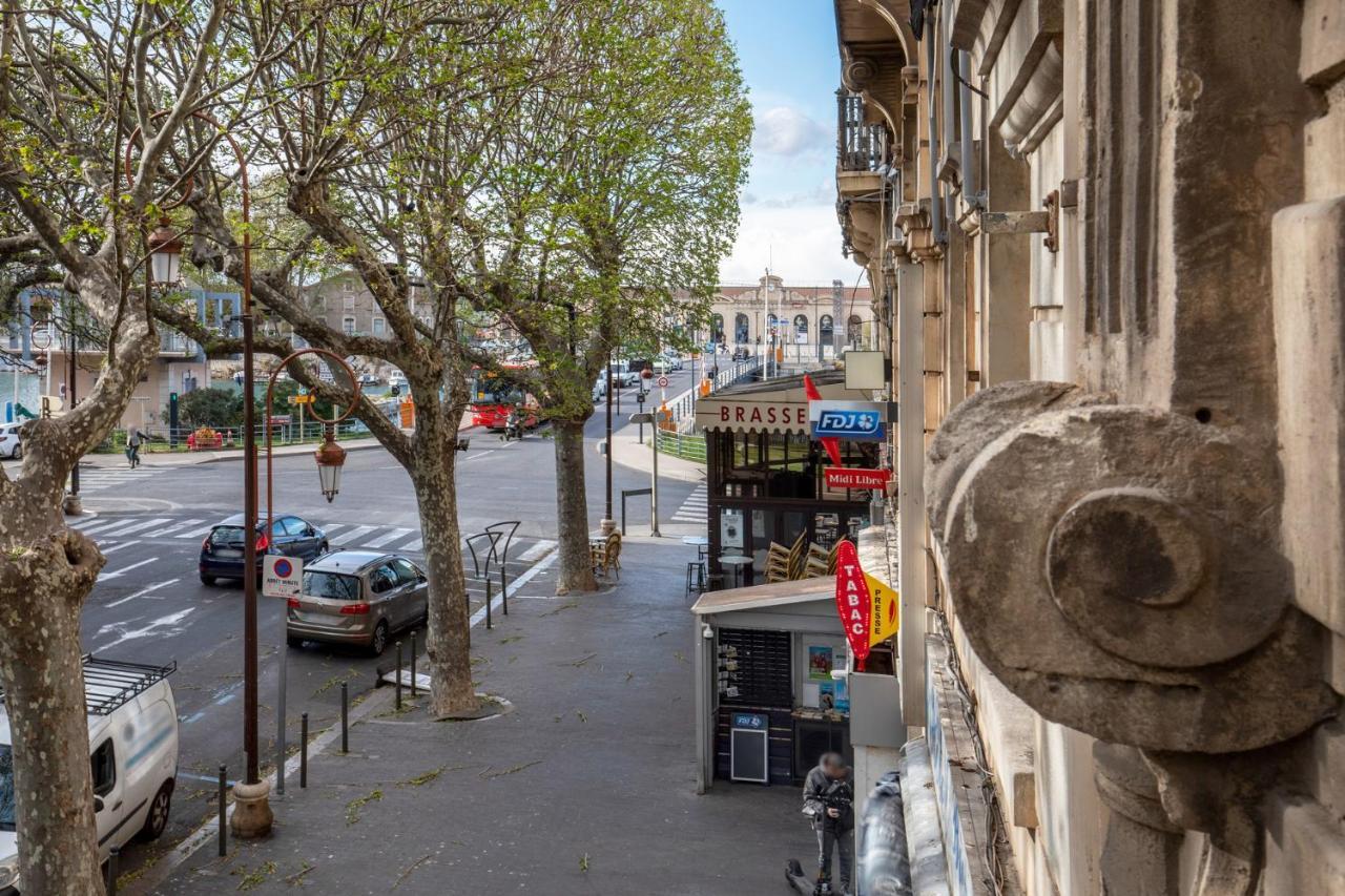 Le Victor Hugo -Centre Ville -1 Mn De La Gare Sete Ngoại thất bức ảnh